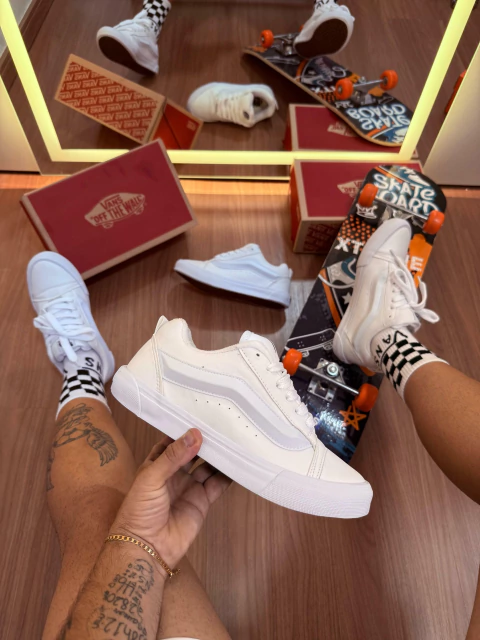 VANS KNU BRANCO - comprar online