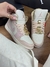 NIKE BOTA JORDAN ROSA/ BRANCO C/ BOTTONS