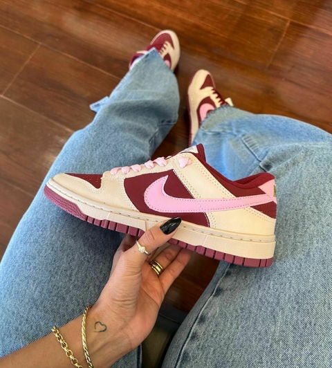 NIKE DUNK LOW PRO BORDÔ/ROSA