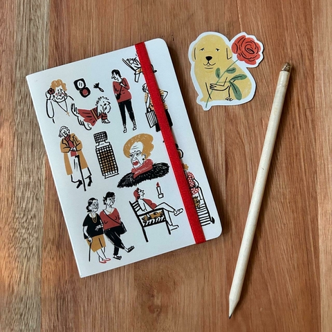 KIT Libreta Mini | LAS CHICAS + Lápiz plantable - comprar online