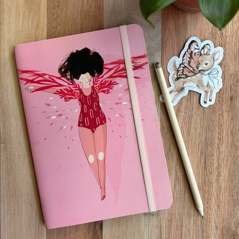 KIT Libreta Mediana Disfrutar + lápiz plantable