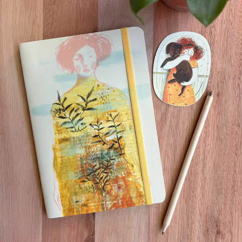 KIT Libreta Mediana Brotar + Lápiz plantable