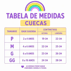 Kit 3 cuecas - comprar online