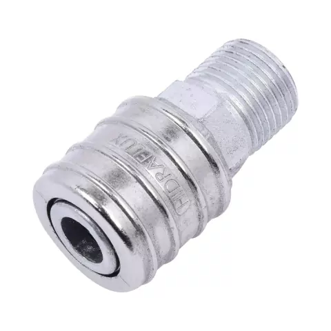 Engate Rápido 1/4" Rosca Macho 1/2" BSP – 1114-D