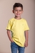 CAMISETA ESSENCIAL INFANTIL AMARELA