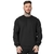 MOLETOM BASICO REGULAR FIT PRETO