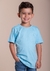 CAMISETA ESESNCIAL INFANTIL AZUL BEBÊ