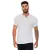 CAMISETA GOLA HENLEY PIQUET COMFORT BRANCA