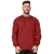 MOLETOM BASICO REGULAR FIT VERMELHO