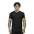 CAMISETA BÁSICA PRETA 100% ALGODÃO
