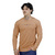 BLUSA MOLETOM STRETCH SLIM CARAMELO