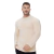 SUETER ATOALHADO CREME SLIM FIT