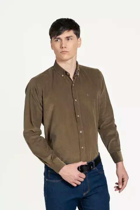 CAMISA CORDEROY HUAPI (09631885)