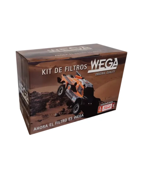 Kit de Filtros para Citroën C4 Lounge, Berlingo II y C-Elysee 1.6 HDI (Aire, Aceite y Combustible) Wega WKU-4000
