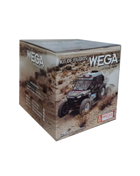 Kit de Filtros para Ford Ranger 2.2 y 3.2 TDCI (Aire, Aceite, Combustible y Habitáculo) Wega WKU-3001