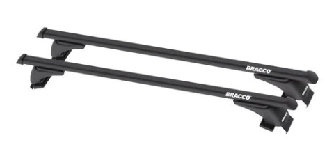 Porta Equipajes Renault Oroch 16+ Oval Barras Negra Bracco - comprar online