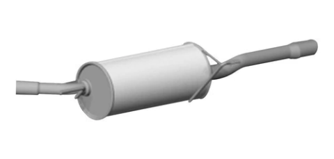 Silenciador Trasero Corsa 1.8 2002-2011 Con Baúl Tubosil - comprar online