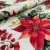 Tricoline Digital Floral Natal fundo Bege Claro - comprar online