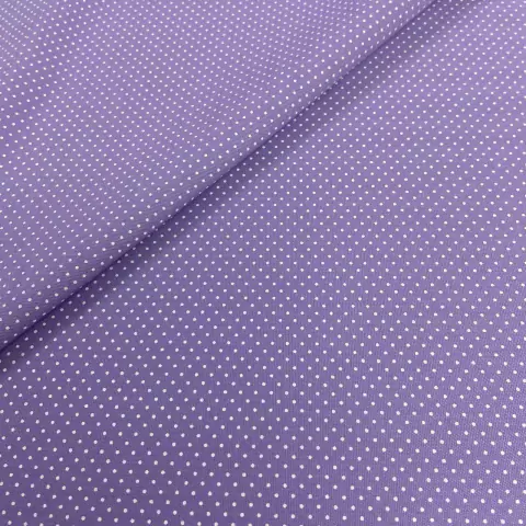 Tricoline Poá Lilás Pequeno