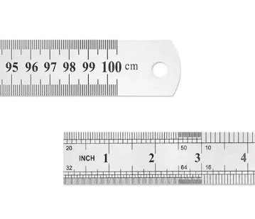 Regua de Aço 100cm