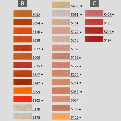LINHA P/ BORDAR LUMINA 120/4000 m LARANJA