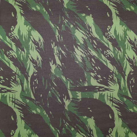 Tricoline Camuflado Militar Verde Escuro