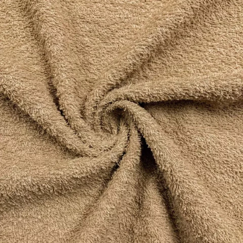 Tecido Atoalhado Felpudo Cor: 603 - MARROM CLARO