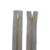 Zíper Metal Ouro Fixo No. 4 NY Modelo ZMA COR 307 Cinza Escuro