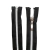 Zíper Nylon Aluminizado Destacável No.5 NY Modelo ZNDA COR 310 Preto