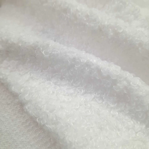 Tecido Boucle Vancouver Branco