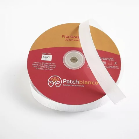 FITA DE GORGURÃO 20MM BRANCO 01