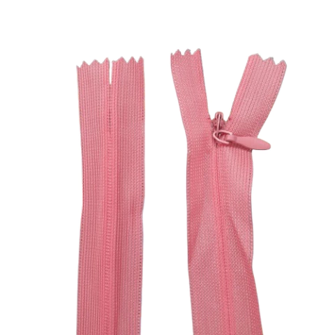 Zíper Nylon Invisível No. 3 NY Modelo ZF COR 816 Coral