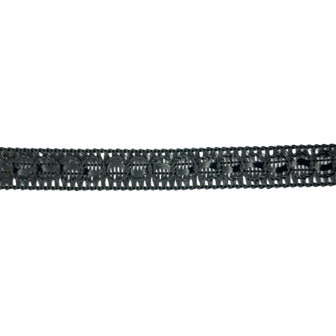 Fita Galão Passamanaria 114 13mm Preto