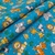 Tricoline Animais com Folhinhas fundo Azul Celeste - comprar online