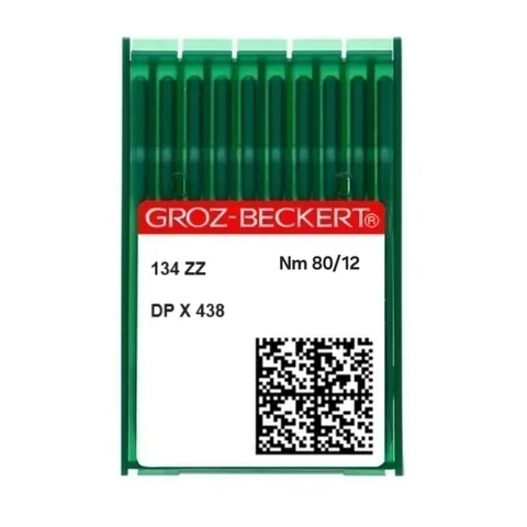 Agulha Industrial ZigZag 134ZZ 80/12 FFG (70475) GROZ-BECKERT