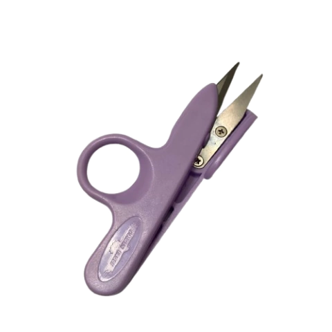 Tesoura Corta Fio Plástica Lilás Golden Eagle