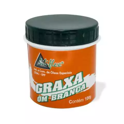 Graxa Om Branca - 100g Siliflex