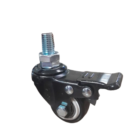 Roda c/ Freio Estante Mesa Bancada Maquina Costura Industrial