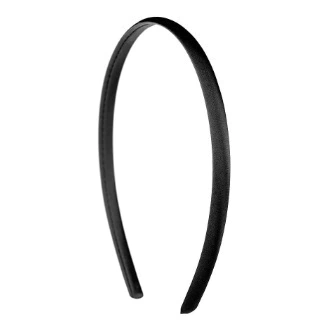 Tiara Cetim LDD-966 (10mm) Preto