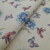Tecido Cotton Linho Digital Flor Azul Beija Flor e Borboletas (80% Algodão 20% Linho) - comprar online