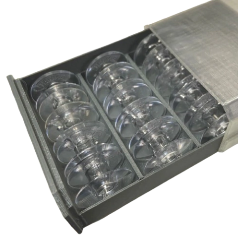 Estojo Organizador + 20 Bobinas BAIXA