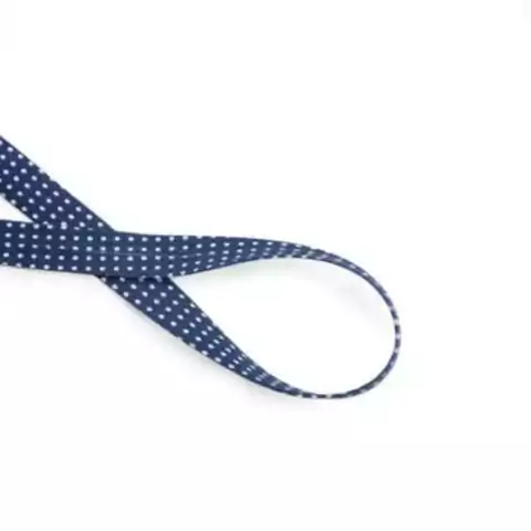 Viés Estreito 24mm/12mm Poá Azul Marinho 07