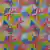 Tecido Chita Patchwork Colorido c/ Borboleta