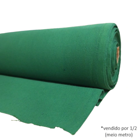 Tecido Pano de Prato Verde Bandeira