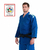 Kimono de Judô Profissional Green Hill Azul Aprovado FIJ