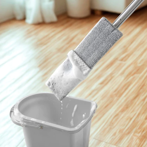 Mopa Plana Manos Libres Plus con Escurridor Inteligente