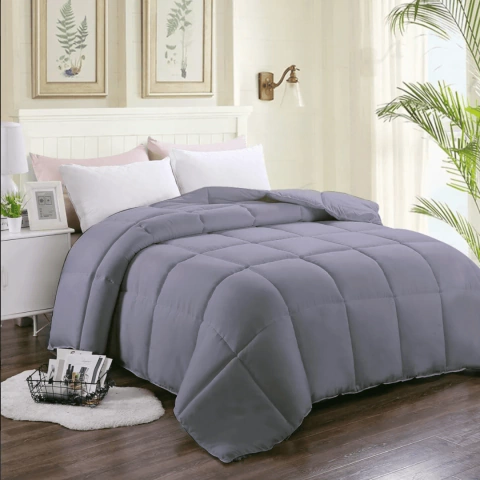 KING - Acolchado Edredón Báltico con Efecto Duvet Reversible Simil Plumón - comprar online