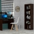 Biblioteca Con Estantes Melamina Mosconi Librero Wengue - comprar online