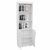 Biblioteca Blanca Con Estantes Puertas Mosconi Repisa Blanco en internet