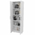 Biblioteca Puertas Completas Melamina Estantes Int Blanco - comprar online